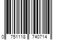 Barcode Image for UPC code 0751118740714