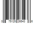 Barcode Image for UPC code 075125265436