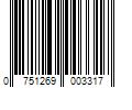 Barcode Image for UPC code 0751269003317