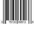 Barcode Image for UPC code 075130695136