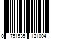 Barcode Image for UPC code 0751535121004