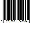 Barcode Image for UPC code 0751565547034