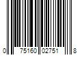 Barcode Image for UPC code 075160027518