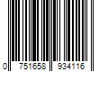 Barcode Image for UPC code 0751658934116