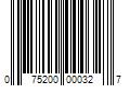 Barcode Image for UPC code 075200000327