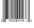 Barcode Image for UPC code 075200001683