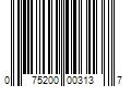 Barcode Image for UPC code 075200003137