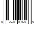 Barcode Image for UPC code 075200003793