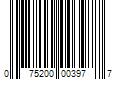 Barcode Image for UPC code 075200003977. Product Name: 