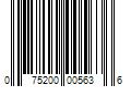 Barcode Image for UPC code 075200005636