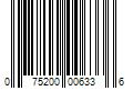 Barcode Image for UPC code 075200006336