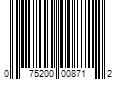 Barcode Image for UPC code 075200008712