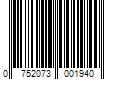 Barcode Image for UPC code 0752073001940