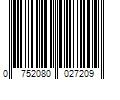 Barcode Image for UPC code 0752080027209