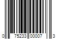 Barcode Image for UPC code 075233000073