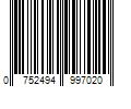 Barcode Image for UPC code 0752494997020