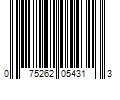 Barcode Image for UPC code 075262054313