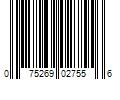 Barcode Image for UPC code 075269027556