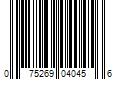 Barcode Image for UPC code 075269040456