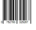 Barcode Image for UPC code 0752760325267