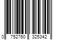 Barcode Image for UPC code 0752760325342