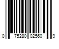 Barcode Image for UPC code 075280025609