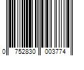 Barcode Image for UPC code 0752830003774