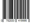 Barcode Image for UPC code 0752830419995