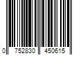 Barcode Image for UPC code 0752830450615