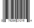 Barcode Image for UPC code 075289212154