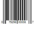 Barcode Image for UPC code 075298000087