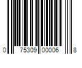 Barcode Image for UPC code 075309000068. Product Name: 