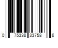 Barcode Image for UPC code 075338337586