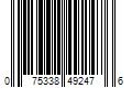 Barcode Image for UPC code 075338492476