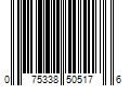 Barcode Image for UPC code 075338505176