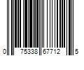 Barcode Image for UPC code 075338677125