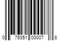 Barcode Image for UPC code 075351000078