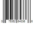 Barcode Image for UPC code 075352643366