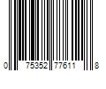 Barcode Image for UPC code 075352776118