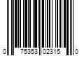 Barcode Image for UPC code 075353023150