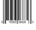 Barcode Image for UPC code 075353268353