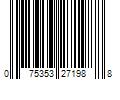 Barcode Image for UPC code 075353271988