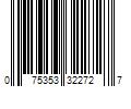 Barcode Image for UPC code 075353322727