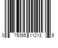 Barcode Image for UPC code 075355112135