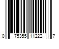 Barcode Image for UPC code 075355112227