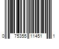 Barcode Image for UPC code 075355114511