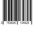 Barcode Image for UPC code 0753626134825