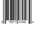 Barcode Image for UPC code 075371070464