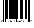 Barcode Image for UPC code 075371250705. Product Name: Naterra International  Inc. Tree Hut Body Wash  Nourishing & Moisturizing Foaming Gel  Paraben Free  Watermelon  18 oz