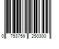 Barcode Image for UPC code 0753759250300